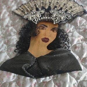 Elegant Black and Cream Wall Art Decor